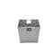 Simplify Storage Bin, Plastic, HGrey, 10 in H, 12 in W, 10 in L 26242-HGREY-SLVR - alternate 2